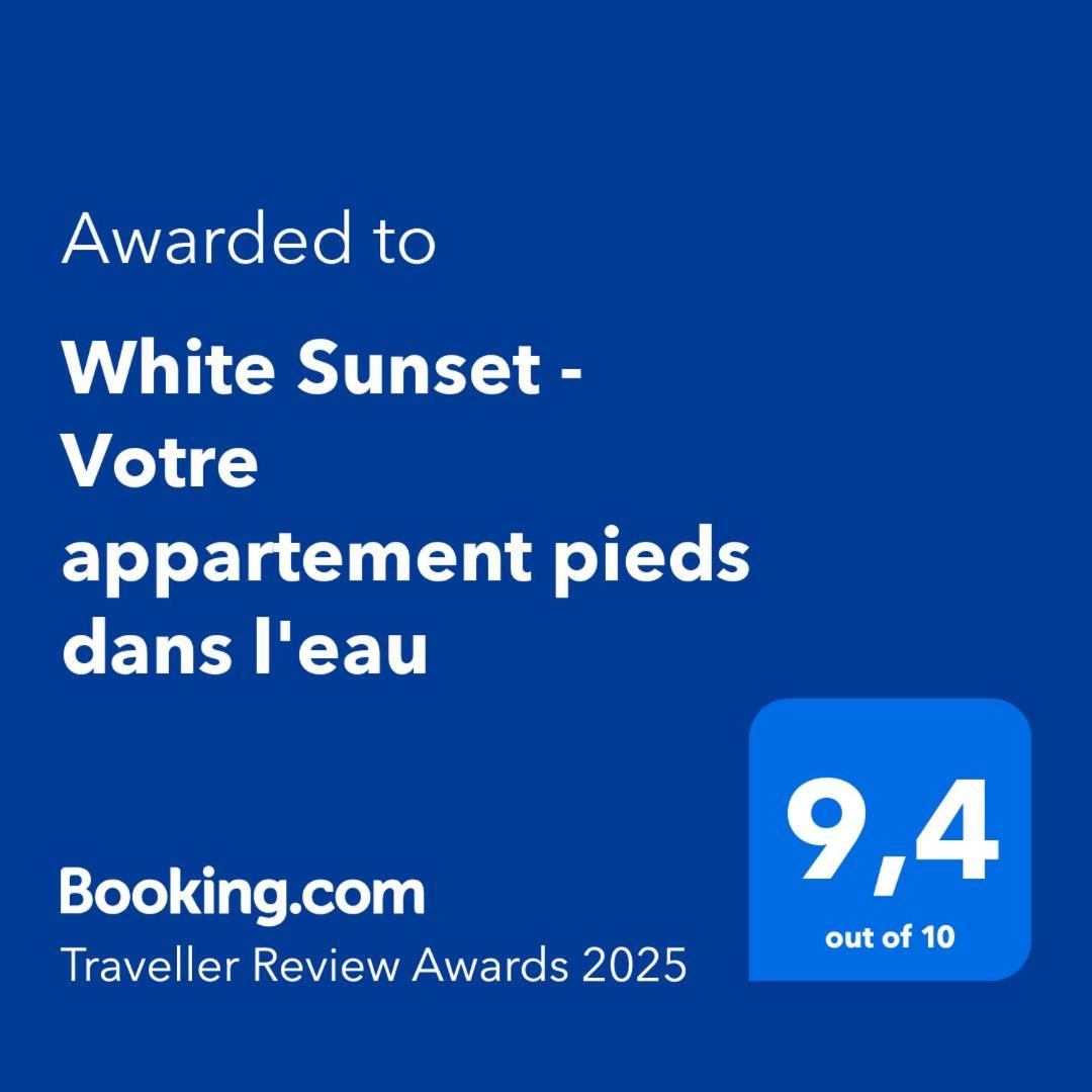 White Sunset - Votre Appartement Pieds Dans L'Eau Trois Bassins ภายนอก รูปภาพ